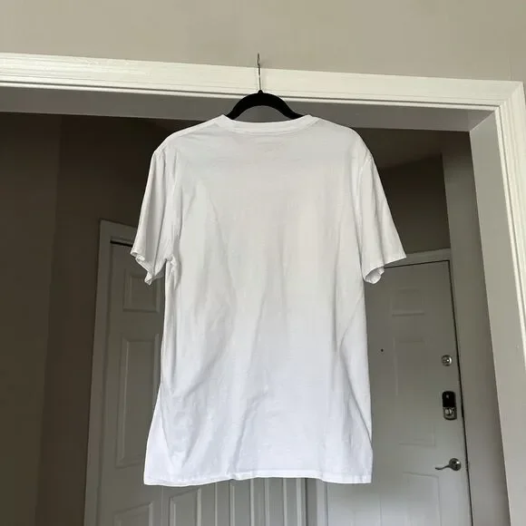 Karl Lagerfeld Paris Karl Choupette Graphic Cotton T-Shirt Men’s Medium White - Picture 3 of 10